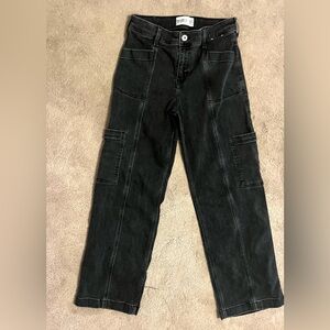 Abercrombie Kids High Rise Wide Leg Pants